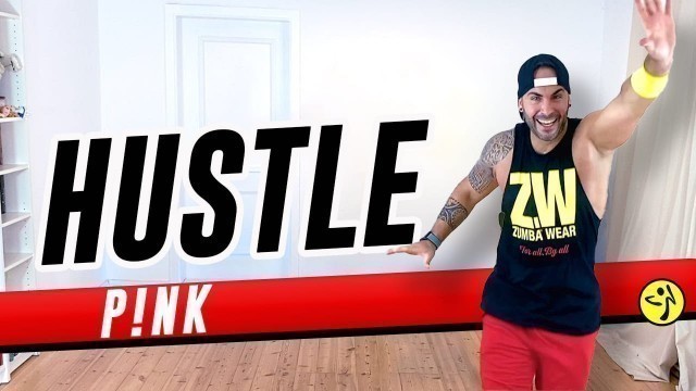 'PINK - Hustle | Zumba fitness | Dance Workout | Home Workout | Full Body | No Equipment'