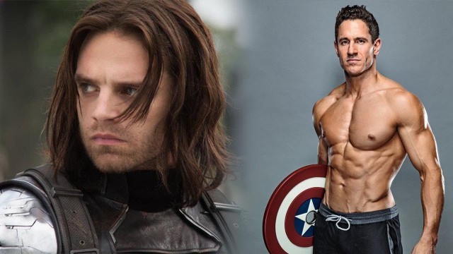 'Don Saladino x Sebastian Stan (BUCKY from Captain America) | MARVEL SUPERHERO FITNESS'