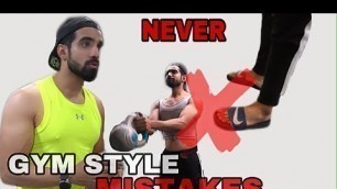 'Gym style mistakes -  TheFormalEdit | Never Wear these at Gym | Fashion Mistakes | Funny Video India'