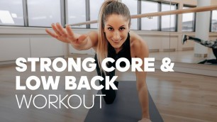 '7-Minute Core & Low Back Strengthening Workout to Get Rid of Back Pain'