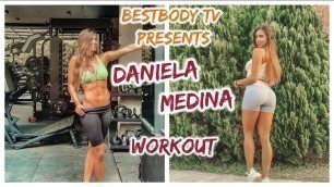 'Daniela Medina - Fitness Model Workout/Motivation Video'