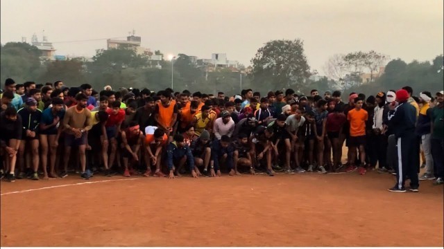 'Army 1600 Meter running Indian Army Physical Fitness Test #1600meterrunning #armyrunning #opsir'