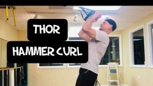 'Thor Hammer Curl - TRX Superhero Workout by Jonathan Ross'