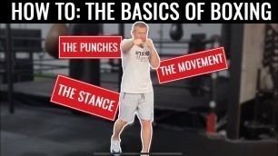 'Basics of Boxing - Training for Beginners at Home'