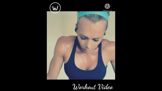 'Workout girl video | fitness girl #05 #workout #fitness #short'