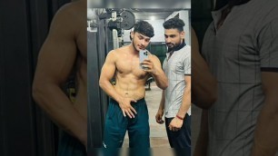 'Parshant bhati fitness #zym lover | new zym status | fitness model | zym video | khan bhaini song'