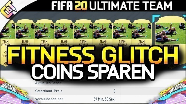 'FIFA 20 - Der erste GLITCH | KOSTENLOS FITNESS BEKOMMEN'