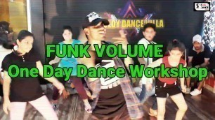 'DROP - K CAMP || Faculty - Sunny Singh D || Funk Volume - One Day Dance Workshop'