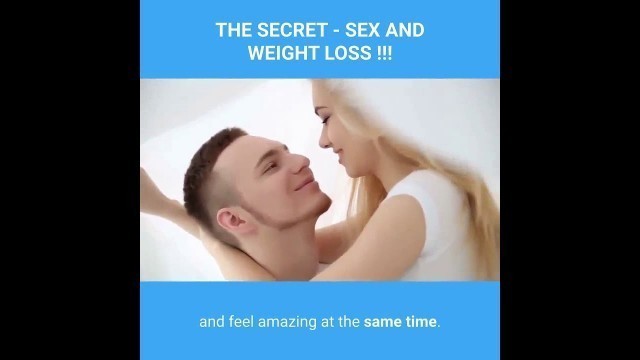 'THE SECRET - SEX AND WEIGHT LOSS | HEALTH & FITNESS CHANNEL!!'