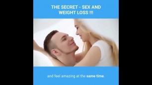 'THE SECRET - SEX AND WEIGHT LOSS | HEALTH & FITNESS CHANNEL!!'