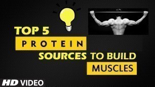 'Top 5 Protein Source to Build Muscles | Health and Fitness Tips | Guru Mann'