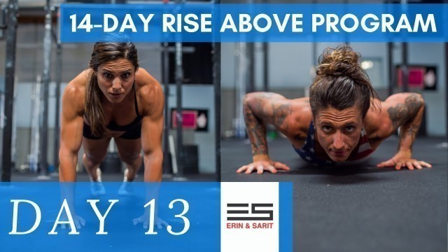'FREE 14-Day Rise Above Program LIVE Day 13'