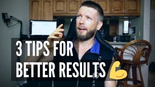 '3 Health & Fitness Tips I Learned In 2019'