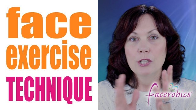 'Facial Exercise to Lift & Tighten Face & Face Fitness & Firm Face with Face Exercise Technique'