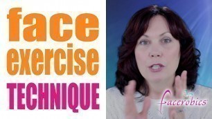 'Facial Exercise to Lift & Tighten Face & Face Fitness & Firm Face with Face Exercise Technique'