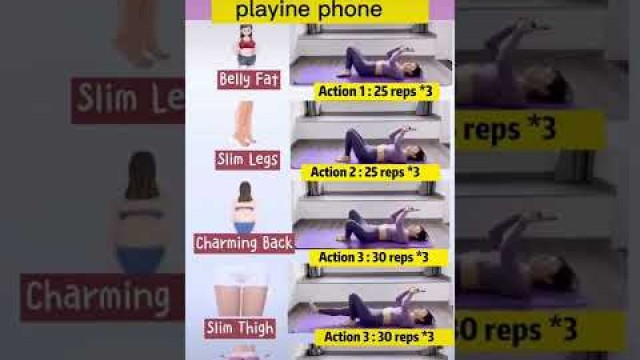 'Loss weight while playing phone | #fitnessclub #fitness'