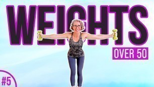 'Lose Weight with WEIGHTS (Perfect for Women over 50)'