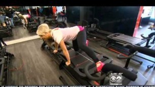 'LAGREE FITNESS live broadcast from CBS Chicago'