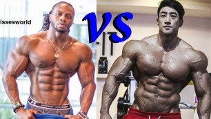 'bodybuilder motivarional workout!!! Connor Murphy and Chul Soon'