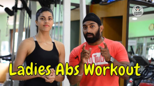 'Abs Workout For Women\'s (Abdominal & Lower Back) | @Fitness Fighters'