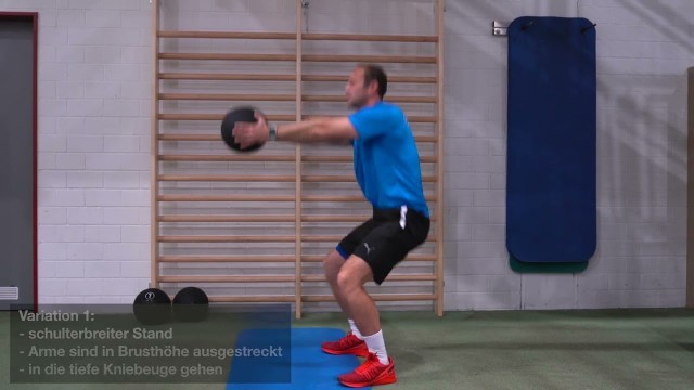 'TOP 5 | Slam Ball - Übung 3 Squat Jumps'