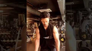 'tiger shroff gym workout video | Do bollywood actors take steroids'