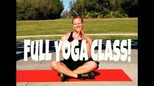 '60 minute Yoga Class for Beginners | Sean Vigue Fitness'