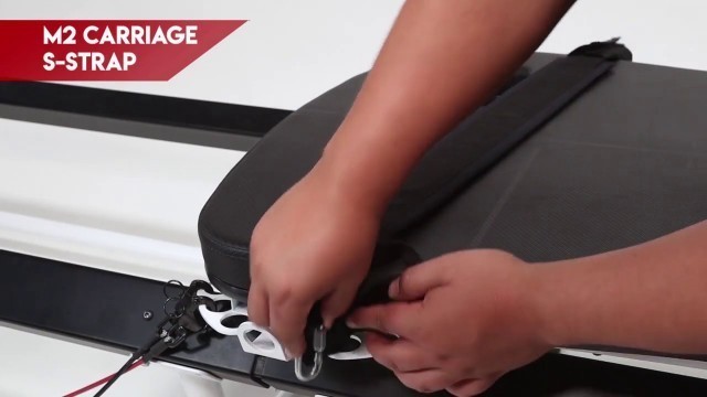 'Lagree Fitness Megaformer M2 - How To Install - Carriage S Strap'