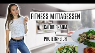 '3 einfache Fitness Rezepte für Mittag | Proteinreich, Kalorienarm und Gesund'
