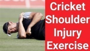 'Best exercises tips to avoid shoulder injuries in cricket  | Sports World Tamil'