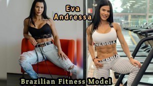 'Eva Andressa Brazilian Fitness Model BodybuildingTrend'