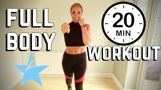 '20 MINUTE FULL BODY WORKOUT DANCIFI COMBAT CLASS NO EQUIPMENT REQUIRED'