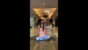 'Shilpa Shetty LIVE teach the yoga to stay fit at home'