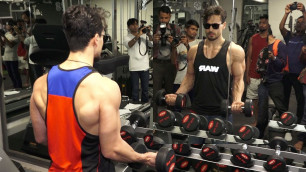 'Tiger Shroff\'s Gym Bodybuidling Workout Routine For WAR Movie wid Hrithik Roshan'