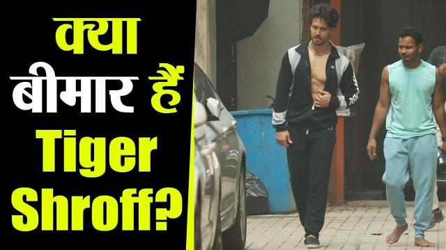 'Tiger Shroff spotted outside Gym for workout session | FilmiBeat'