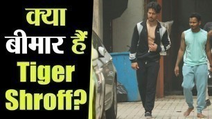 'Tiger Shroff spotted outside Gym for workout session | FilmiBeat'