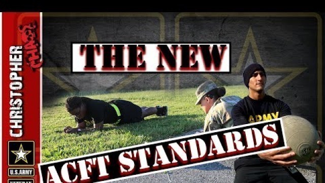 'This is the official Army Combat Fitness Test or ACFT'
