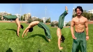 'Tiger Shroff AMAZING Non Stop Flying Stunt Video'
