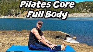 'Pilates Core & Ab Home Workout (15 Min POWER PILATES) Sean Vigue Fitness'