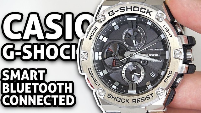 'Smart Bluetooth Connected CASIO G-SHOCK Watch!'