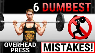 '6 Dumbest Overhead Press Mistakes Sabotaging Your Shoulder Growth! | STOP DOING THESE!'