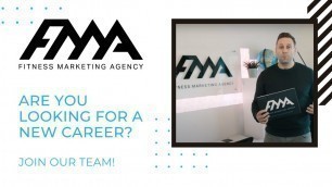 'Are you looking for a new career? Learn more about Fitness Marketing Agency'