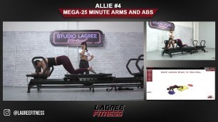 '25 Minute Abs and Arms workout on the Lagree Fitness Mega/EVO'