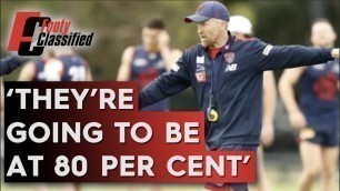 'Leading High Performance Manager on players\' fitness upon return - Footy Classified | Footy on Nine'