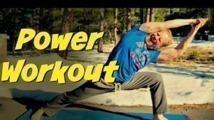 '30 Minute Power Yoga Workout with Sean Vigue Fitness'