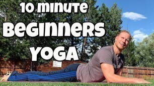 '10 min Yoga for Men & Complete Beginners | Sean Vigue'