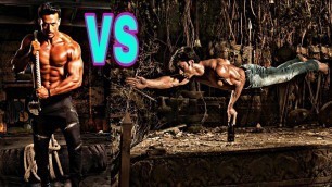 'TIGER SHROFF\'S VS VIDYUT JAMMWAL SKILLS  BODY BUILDING 2020 Who is best ? Bodybuilding workout'