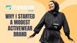 'Why I Started a Modest Activewear Brand [Helping Muslim Women Pursue Fitness with Confidence]'