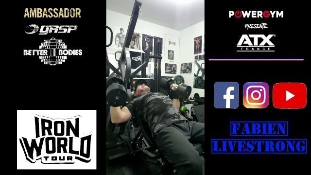 'Home-Gym : pectoraux, chest, the Phenix return | ATX Fitness Nuobell 232'