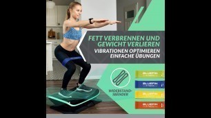 'Bluefin Fitness 4D Vibrationsplatte  Magnetfeldtherapie | 4.0 Bluetooth Lautsprecher Angebot 399,99€'